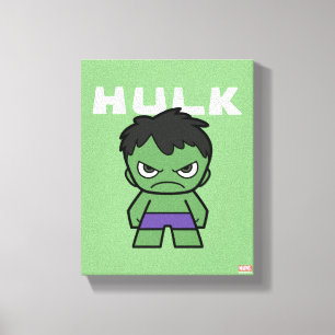 Cute Mini Hulk Canvas Print