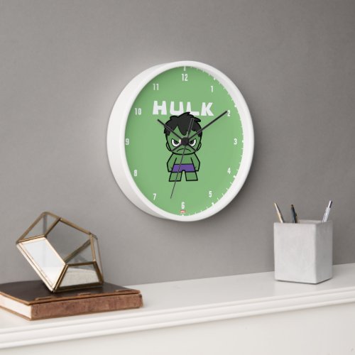 Cute Mini Hulk Clock