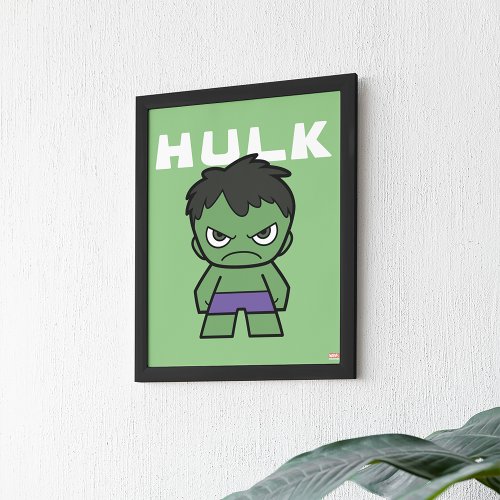 Cute Mini Hulk Poster