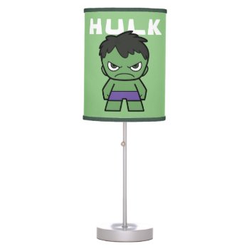 Cute Mini Hulk Table Lamp by avengersclassics at Zazzle