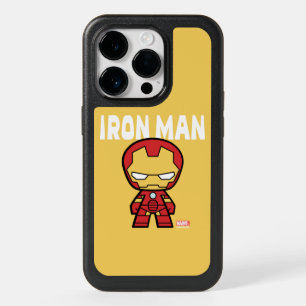 Cute Mini Iron Man OtterBox iPhone 14 Pro Case