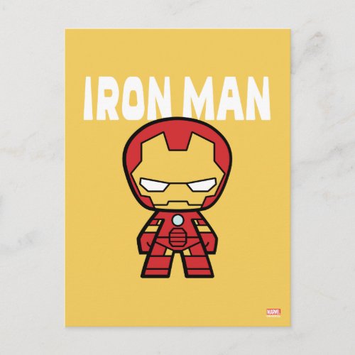 Cute Mini Iron Man Postcard