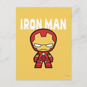 Cute Mini Iron Man Postcard