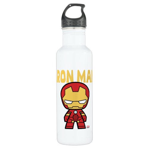 Cute Mini Iron Man Stainless Steel Water Bottle