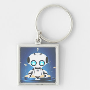 Robot Keychains - No Minimum Quantity