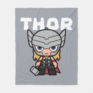 Cute Mini Thor Fleece Blanket