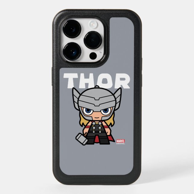 Cute Mini Thor Otterbox iPhone Case (Back)