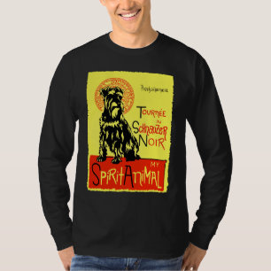 Cute Miniature Schnauzer Dog Mini Schnauzer T-Shirt