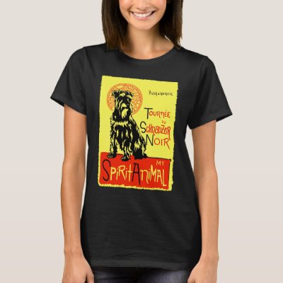 Cute Miniature Schnauzer Dog Mini Schnauzer T-Shirt