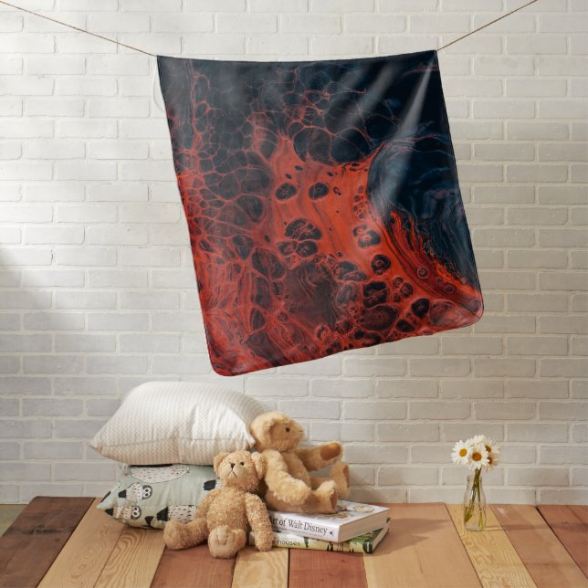 Cute Minimal Baby Blanket | Modern Soft Pattern  (In Situ)