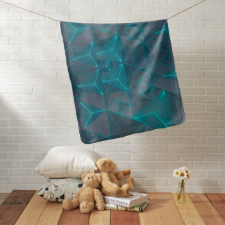 Cute Minimal Baby Blanket | Modern Soft Pattern