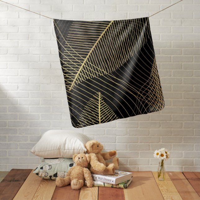Cute Minimal Baby Blanket | Modern Soft Pattern  (In Situ)