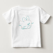 Cute Minimalist Butterfly Fish Doodle