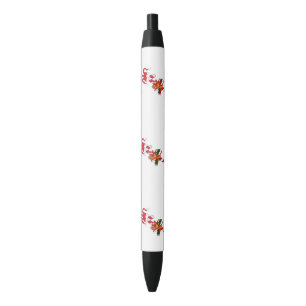 Cute Minimalist Christmas and New Year Happy Pen