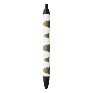 Cute Minimalist Christmas and New Year Happy Pen