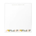 Cute Minimalist Geometric Pastel Personalized