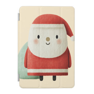 Cute Minimalist Santa Claus iPad Mini Cover
