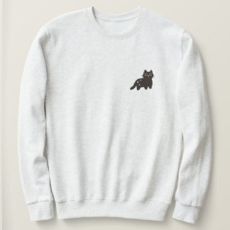 Cute Minimalist Spooky Coquette Halloween Sweatshirt