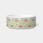 Cute Mint Pig Pattern Bowl<br><div class="desc">Mint Cute Pig Pattern</div>