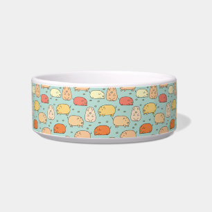 Cute Mint Pig Pattern Bowl