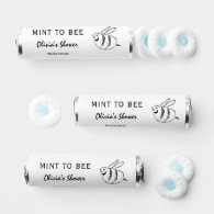 Cute Mint to Bee Bridal Shower Mints