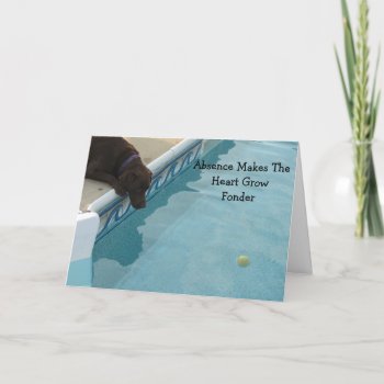 Cute Miss You Greeting Card! Great For Dog Lovers! Card by Sidelinedesigns at Zazzle