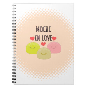 Cute Mochi Cartoon Drawings Notebook
