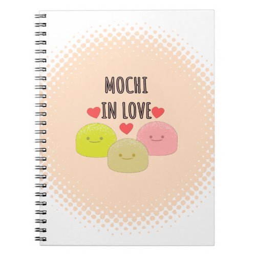 Cute Mochi Cartoon Drawings Notebook