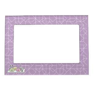 Cute Mochi ice cream rice cake Japanese green tea Magnetic Frame