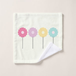 Cute Modern Bath Linen Wash Cloth
