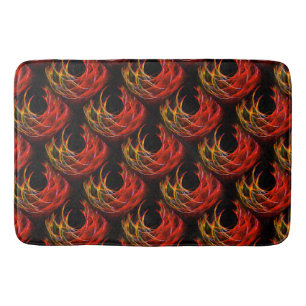 Cute Modern Boho Elegant Abstract Art Pattern #503 Bath Mat