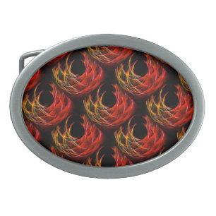 Cute Modern Boho Elegant Abstract Art Pattern #503 Belt Buckle