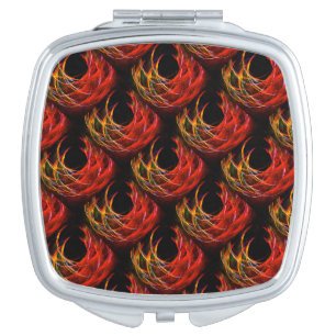 Cute Modern Boho Elegant Abstract Art Pattern #503 Compact Mirror