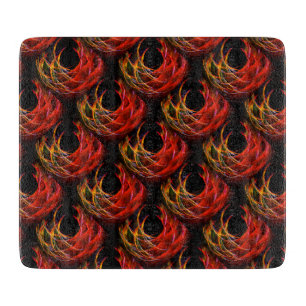 Cute Modern Boho Elegant Abstract Art Pattern #503 Cutting Board