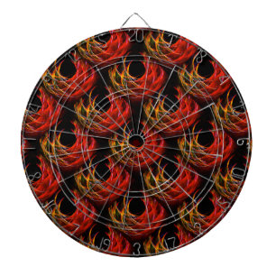 Cute Modern Boho Elegant Abstract Art Pattern #503 Dart Board