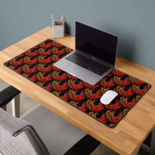 Cute Modern Boho Elegant Abstract Art Pattern #503 Desk Mat
