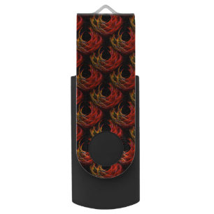Cute Modern Boho Elegant Abstract Art Pattern #503 Flash Drive