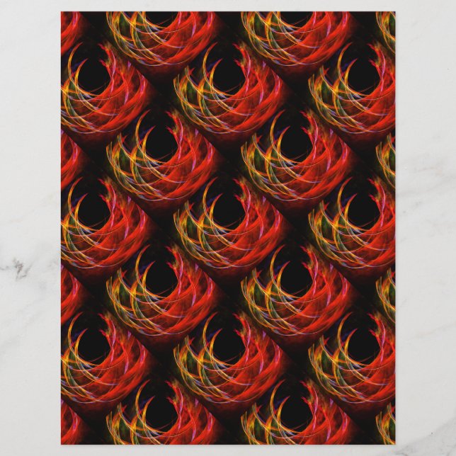 Cute Modern Boho Elegant Abstract Art Pattern #503 Flyer (Front)