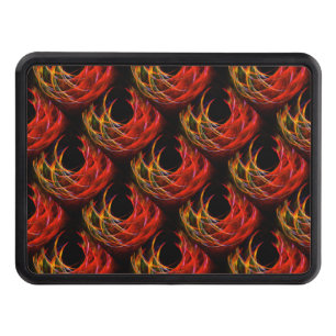 Cute Modern Boho Elegant Abstract Art Pattern #503 Hitch Cover