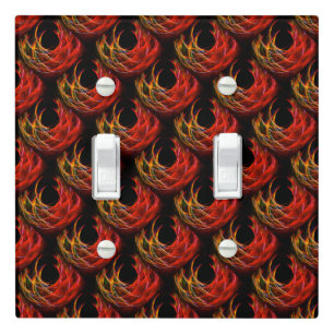 Cute Modern Boho Elegant Abstract Art Pattern #503 Light Switch Cover