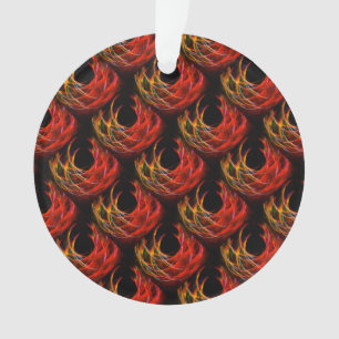 Cute Modern Boho Elegant Abstract Art Pattern #503 Ornament