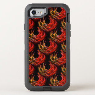 Cute Modern Boho Elegant Abstract Art Pattern #503 OtterBox Defender iPhone SE/8/7 Case