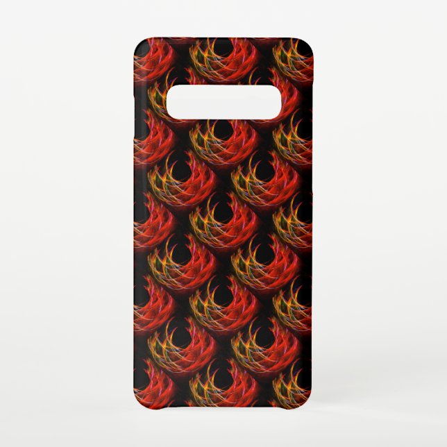 Cute Modern Boho Elegant Abstract Art Pattern #503 Samsung Galaxy Case (Back)