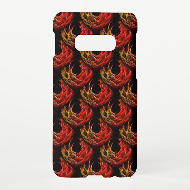 Cute Modern Boho Elegant Abstract Art Pattern #503 Samsung Galaxy Case (Back)