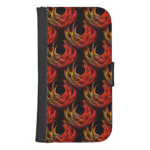 Cute Modern Boho Elegant Abstract Art Pattern #503 Galaxy S4 Wallet Case