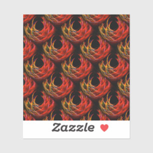 Cute Modern Boho Elegant Abstract Art Pattern #503 Sticker