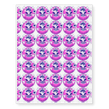 Cute Modern Bright Pink Girl Pirate