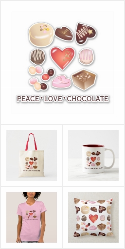 Cute Modern Chocolate Candy Design Gifts