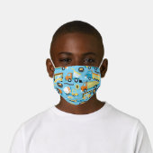 Cute Modern Colorful Construction Trucks Kids Kids' Cloth Face Mask (Worn)