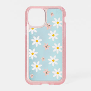 Cute Modern Daisy lily flower Rustic seamless Speck iPhone 11 Pro Case